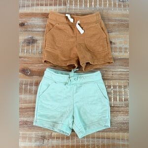 (3/$15) Cat & Jack Baby shorts bundle set 12mo